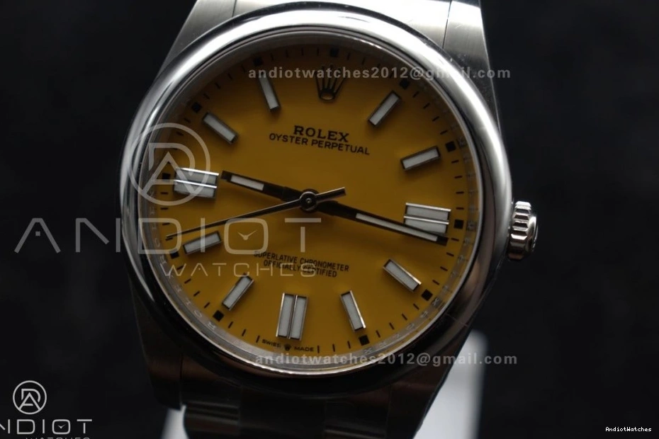 Perpetual Clean 1:1 Yellow OnTrend 937 Best 41mm Edition VR Oyster 904L 124300 Steel Dial 1117